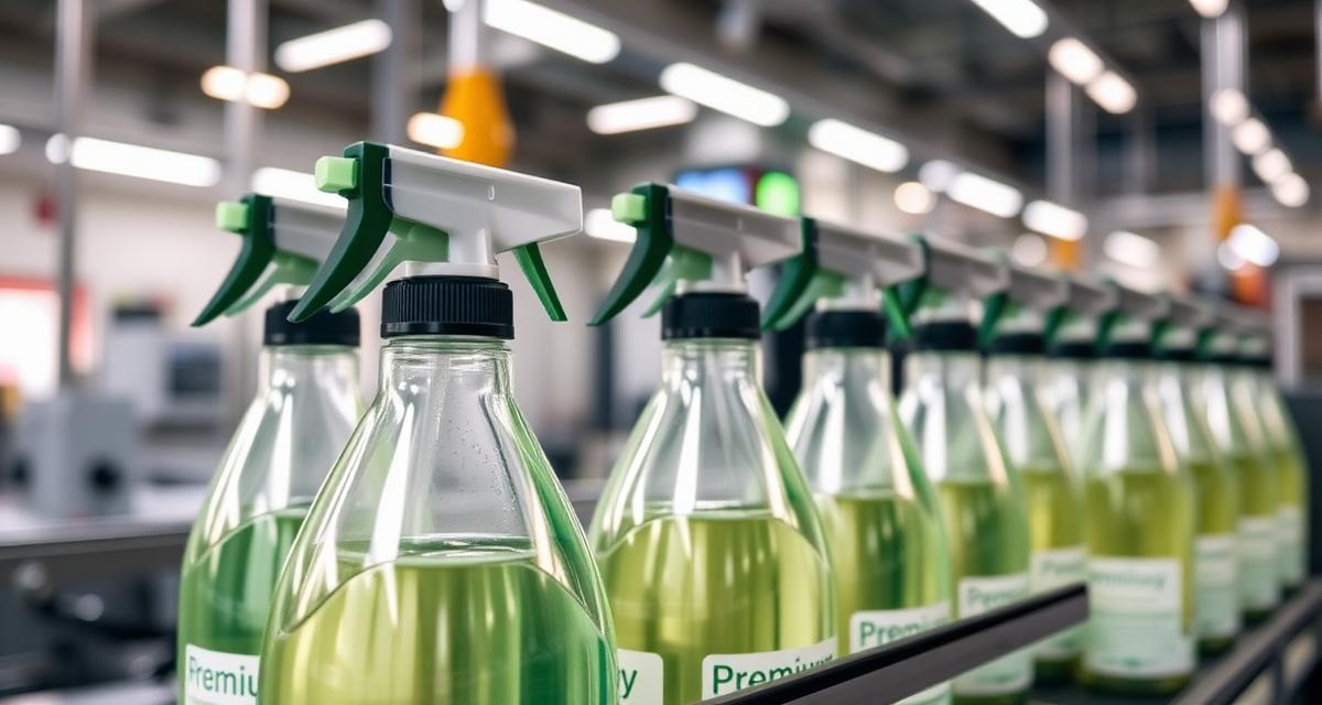 Linia produkcyjna Ecochemia – gotowe produkty